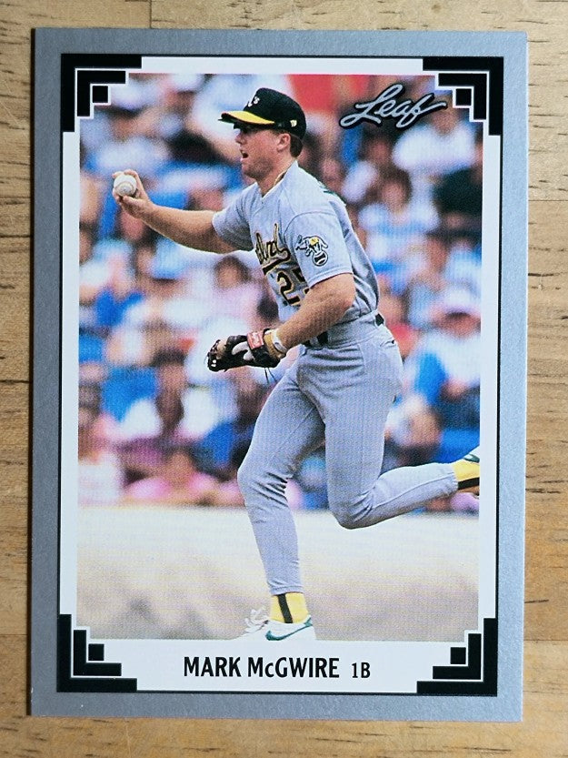 1991 Leaf #487 Mark McGwire