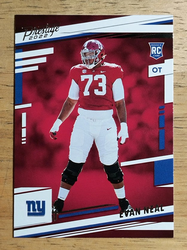 2022 Prestige #364 Evan Neal RC
