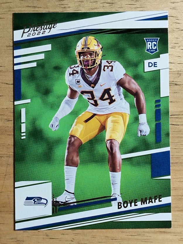 2022 Prestige #387 Boye Mafe RC