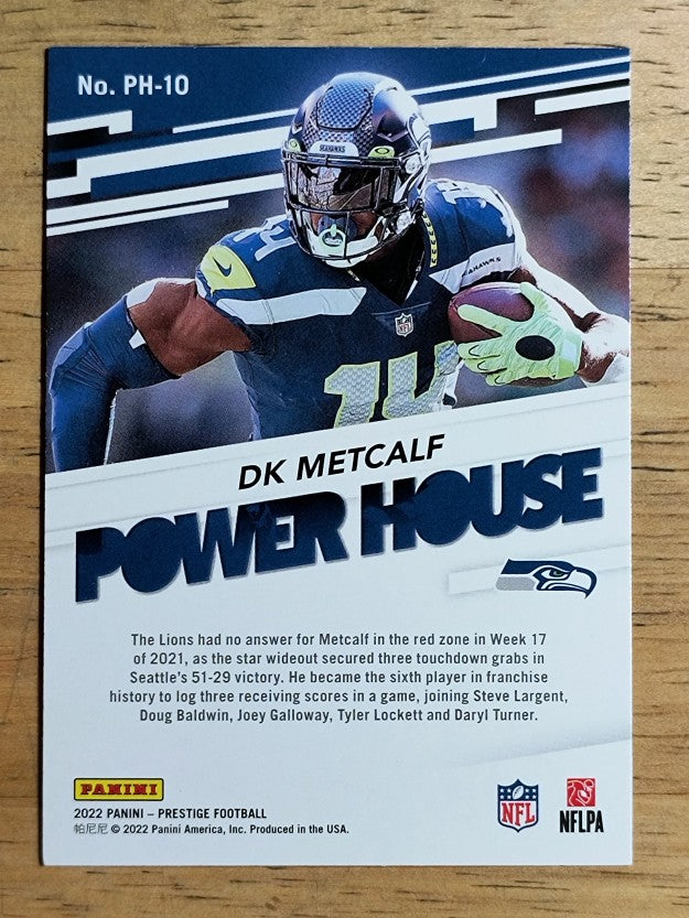 2022 Prestige Power House #10 D.K. Metcalf (NM)