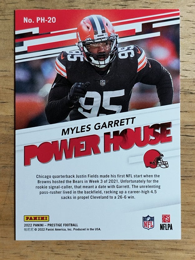 2022 Prestige Power House #20 Myles Garrett