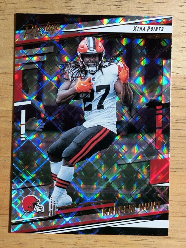2022 Prestige Xtra Points Diamond #69 Kareem Hunt