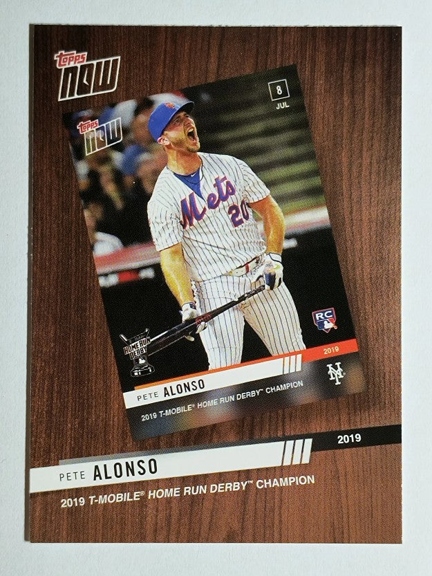 2020 Topps '19 Topps Now Review #TNR6 Pete Alonso