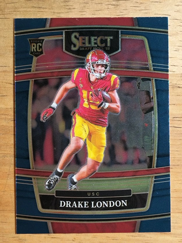 2022 Select Draft Picks Blue #7 Drake London