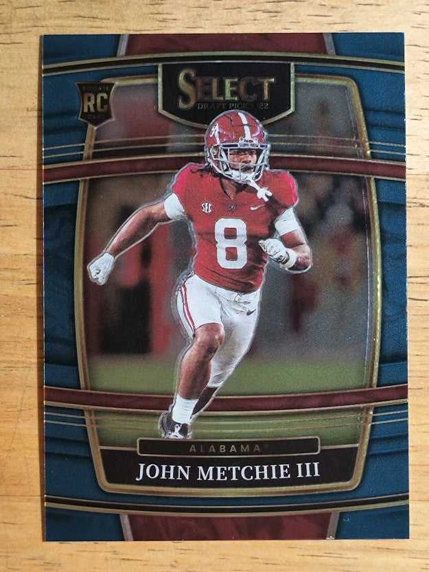 2022 Select Draft Picks Blue #9 John Metchie III
