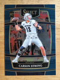 2022 Select Draft Picks Blue #11 Carson Strong