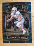 2022 Select Draft Picks Blue #25 George Karlaftis