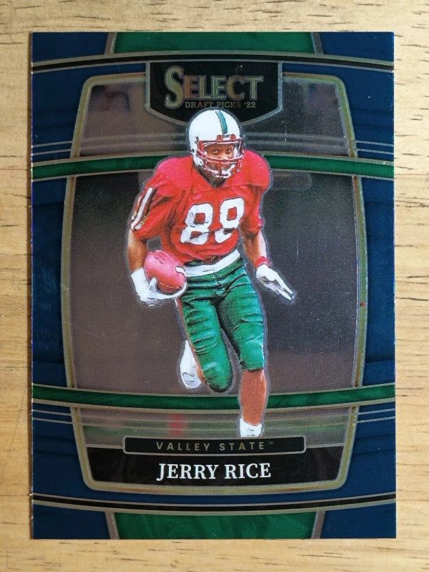 2022 Select Draft Picks Blue #53 Jerry Rice (NM)