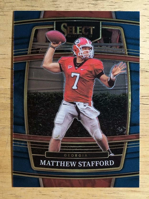 2022 Select Draft Picks Blue #67 Matthew Stafford