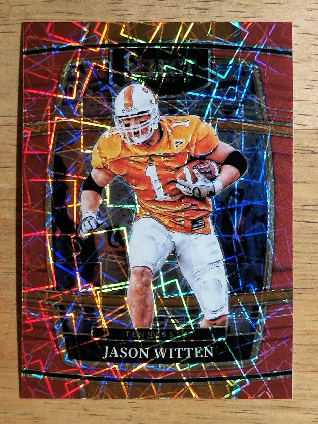 2022 Select Draft Picks Prizms Red Lazer #59 Jason Witten