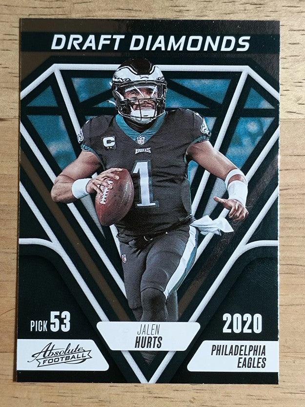 2023 Absolute Draft Diamonds #7 Jalen Hurts