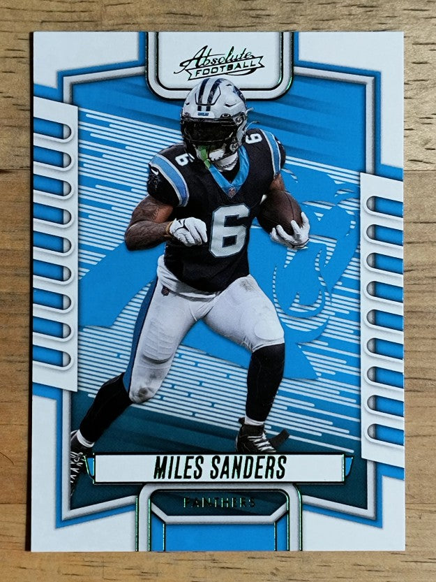 2023 Absolute Green #48 Miles Sanders