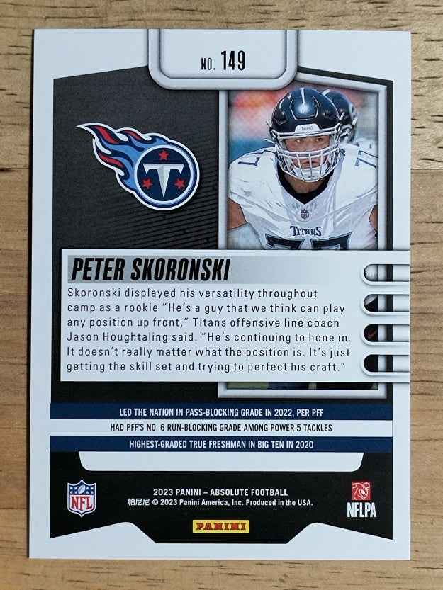 2023 Absolute Retail #149 Peter Skoronski