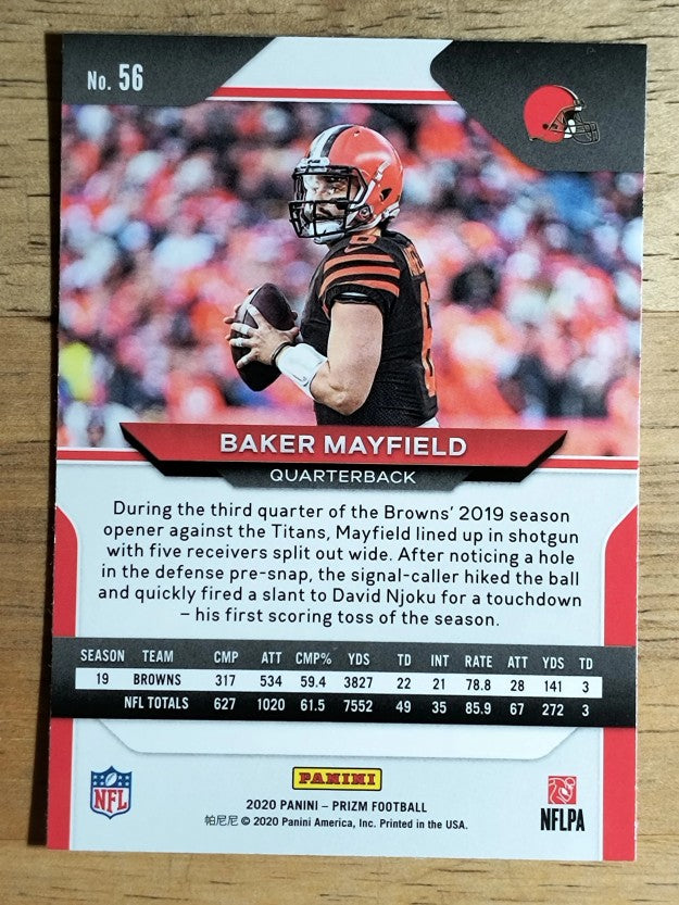 2020 Panini Prizm #56 Baker Mayfield