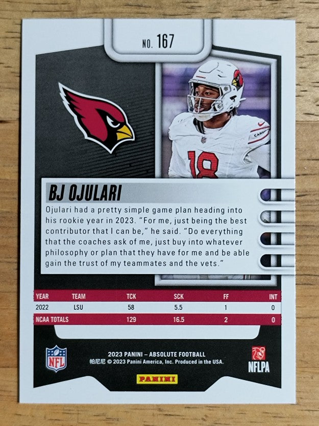 2023 Absolute Retail #167 BJ Ojulari
