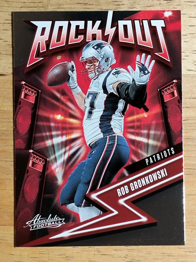 2023 Absolute Rock Out #6 Rob Gronkowski