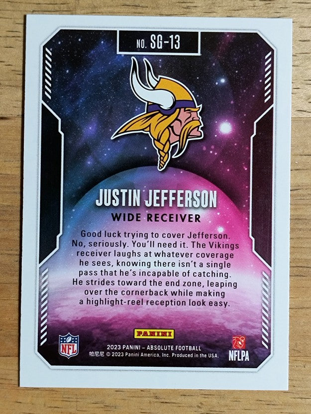 2023 Absolute Star Gazing #13 Justin Jefferson