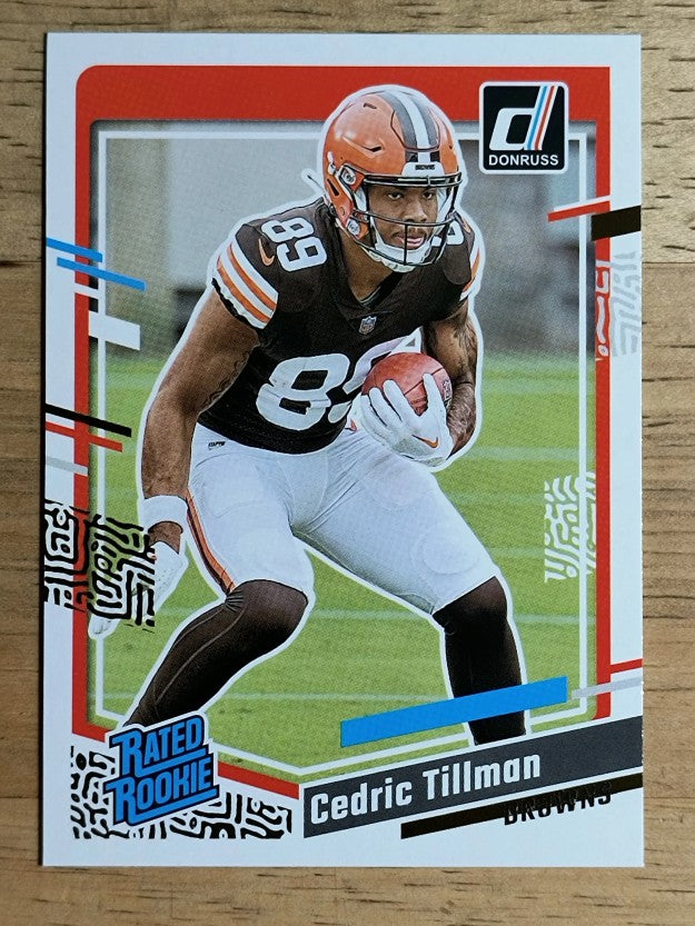 2023 Donruss #321 Cedric Tillman RR RC