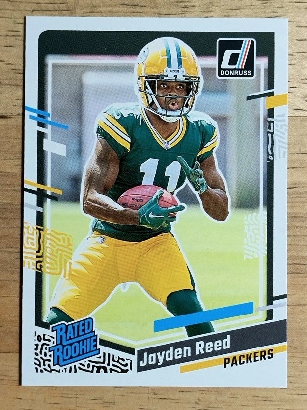 2023 Donruss #334 Jayden Reed RR RC