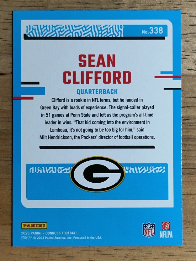 2023 Donruss #338 Sean Clifford RR RC