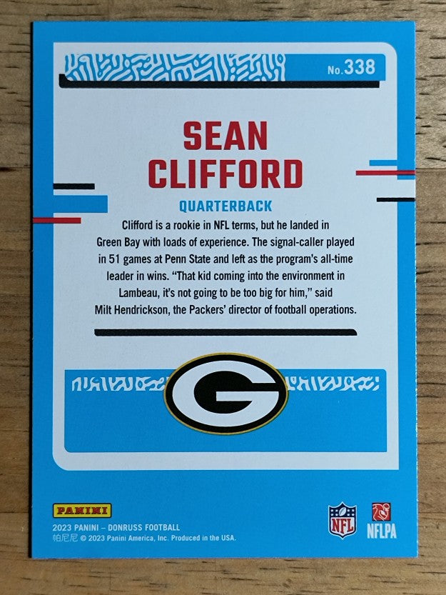 2023 Donruss #338 Sean Clifford RR RC