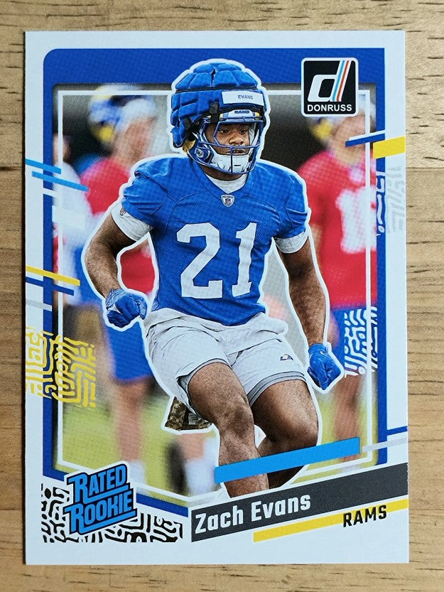 2023 Donruss #359 Zach Evans RR RC