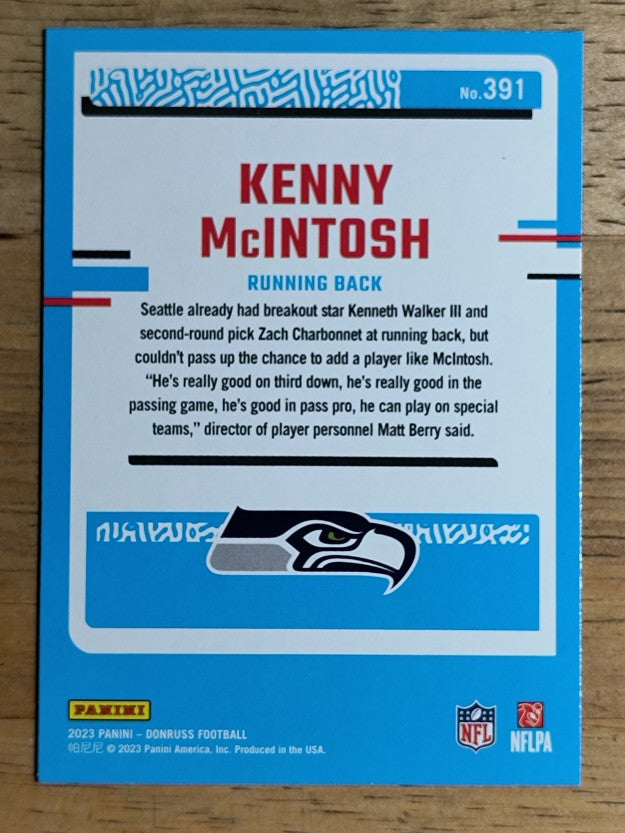 2023 Donruss #391 Kenny McIntosh RR RC