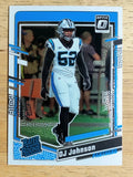 2023 Donruss Optic #214 DJ Johnson RR RC