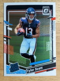 2023 Donruss Optic #218 Tyler Scott RR RC