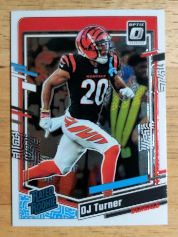 2023 Donruss Optic #220 DJ Turner RR RC