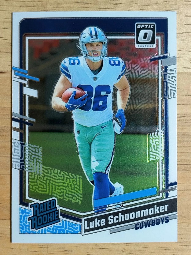 2023 Donruss Optic #227 Luke Schoonmaker RR RC