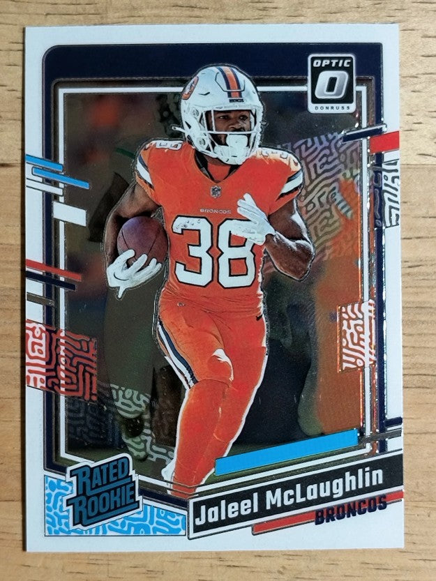 2023 Donruss Optic #232 Jaleel McLaughlin RR RC