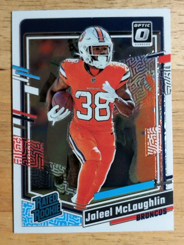 2023 Donruss Optic #232 Jaleel McLaughlin RR RC