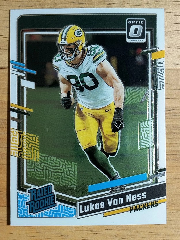 2023 Donruss Optic #240 Lukas Van Ness RR RC