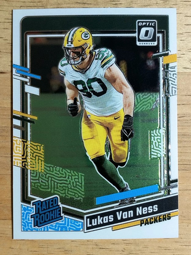 2023 Donruss Optic #240 Lukas Van Ness RR RC