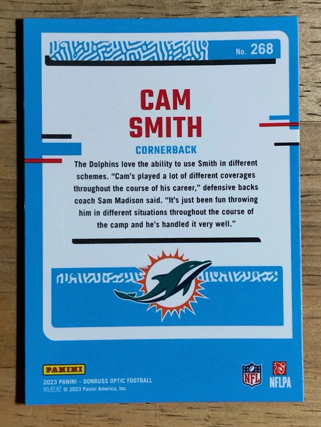 2023 Donruss Optic #268 Cam Smith RR RC