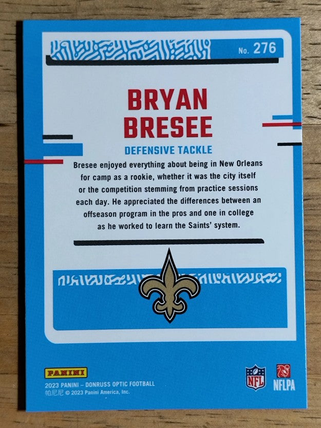 2023 Donruss Optic #276 Bryan Bresee RR RC