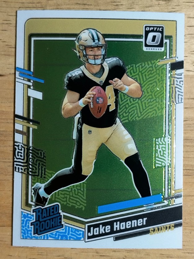 2023 Donruss Optic #277 Jake Haener RR RC