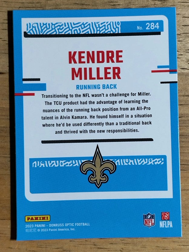 2023 Donruss Optic #284 Kendre Miller RR RC