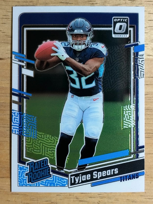 2023 Donruss Optic #297 Tyjae Spears RR RC