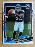 2023 Donruss Optic #297 Tyjae Spears RR RC