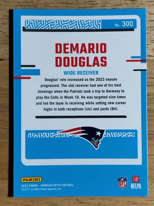 2023 Donruss Optic #300 Demario Douglas RR RC
