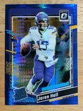 2023 Donruss Optic Blue Hyper #270 Jaren Hall RR