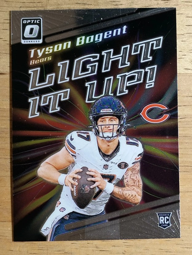 2023 Donruss Optic Light it Up #19 Tyson Bagent