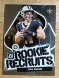 2023 Donruss Optic Rookie Recruits #9 Jake Haener