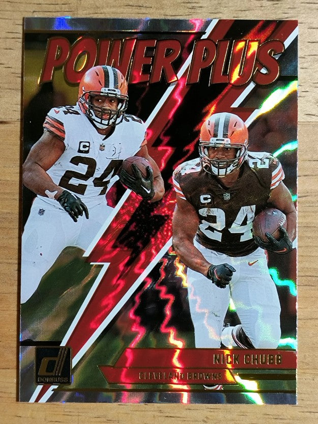 2023 Donruss Power Plus #2 Nick Chubb