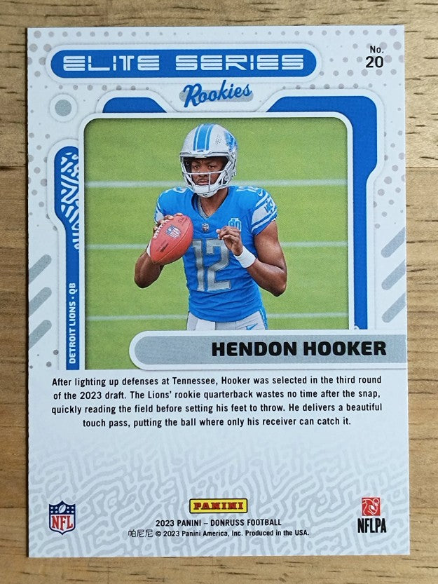 2023 Donruss The Elite Series Rookies #20 Hendon Hooker