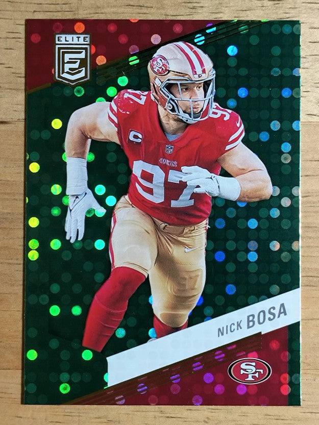 2023 Elite Green Disco #81 Nick Bosa