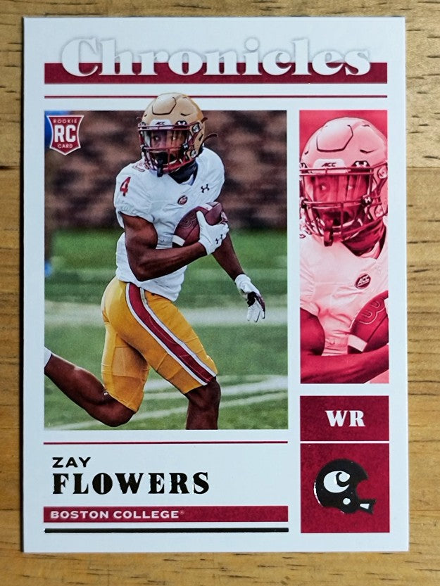 2023 Panini Chronicles Draft Picks #18 Zay Flowers