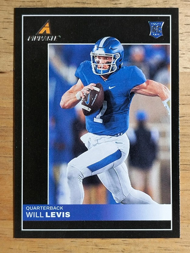 2023 Panini Chronicles Draft Picks Pinnacle #4 Will Levis
